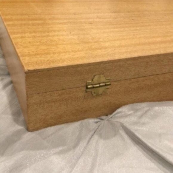 Rogers Silverplate By Oneida Gold Plated Flatware Boxed Set Vintage 50s - Picture 14 of 16